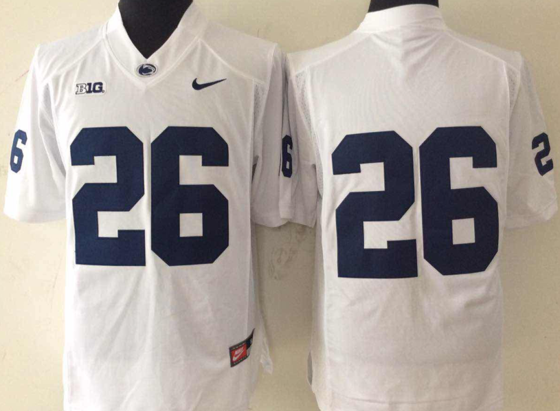 NCAA Men Penn State Nittany Lions #26 White